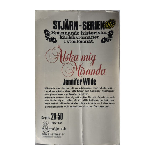 Jennifer Wilde: Älska Mig Miranda