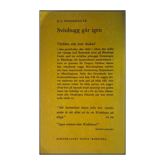 P. G. Wodehouse: Svinhugg Går Igen