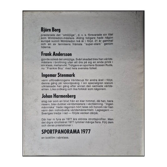 Sportpanorama 1977