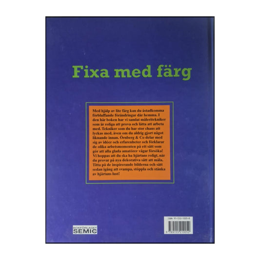 Anna & Maria Örnberg: Fixa Med Färg