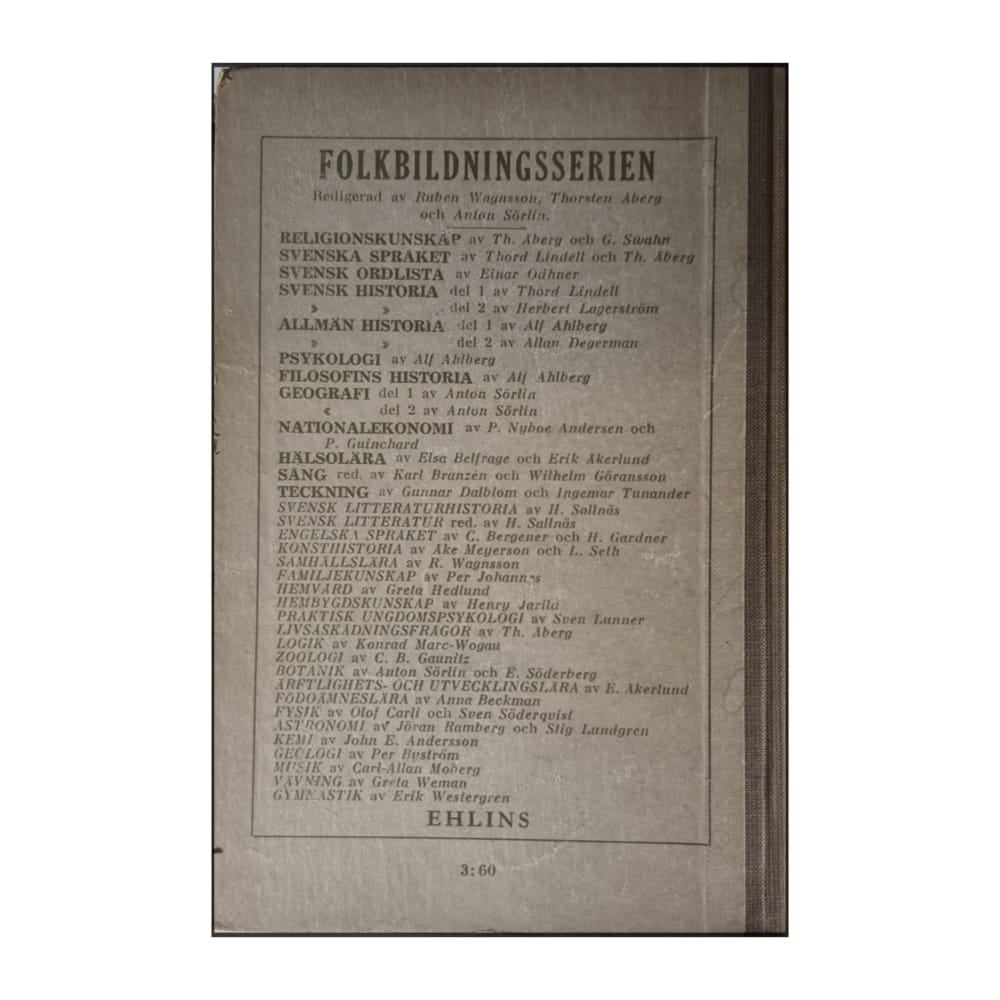 Einar Odhner: Svensk Ordlista