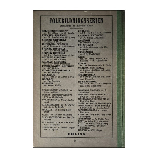 Herbert Lagerström: Svensk Historia 2
