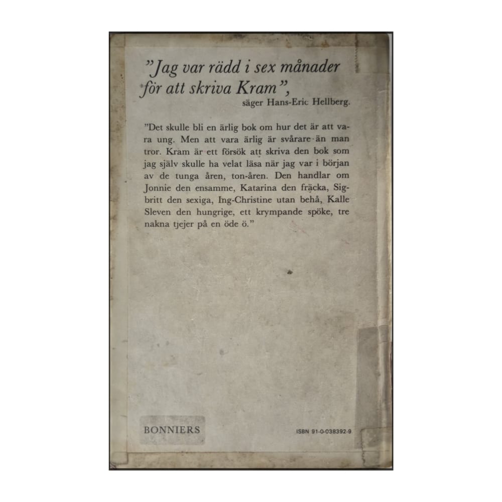 Hans-Eric Hellberg: Kram