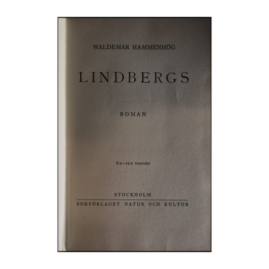 Waldemar Hammenhög: Lindbergs