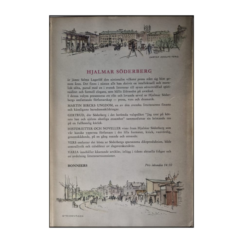 Hjalmar Söderberg: Martin Bircks Ungdom