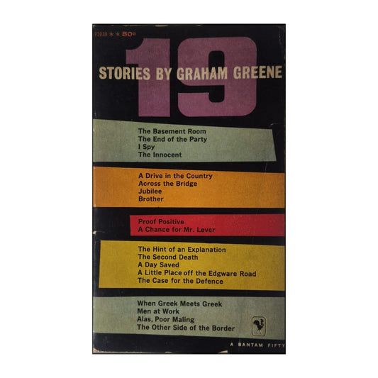 Graham Greene: 19 Stories By Graham Greene