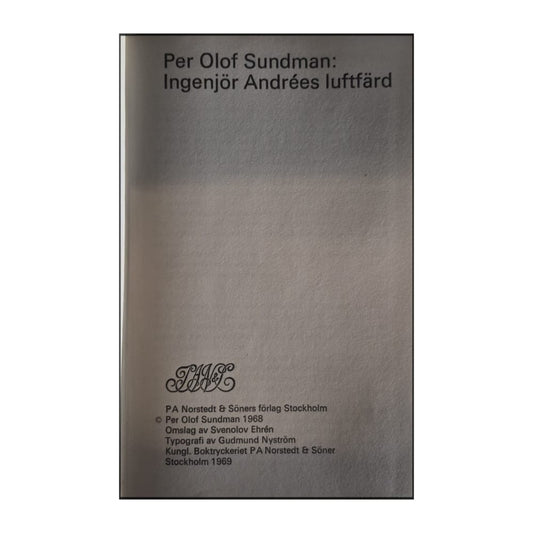 Per Olof Sundman: Ingenjör Andrées Luftfärd