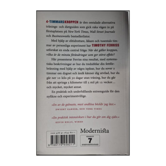 Timothy Ferriss: 4-Timmarskroppen