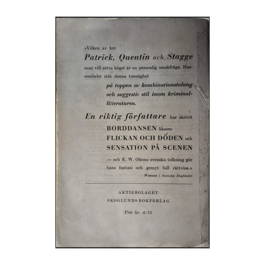 Quentin Patrick: Profilen