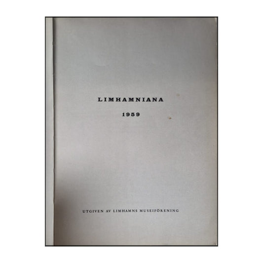 Limhamniana 1959