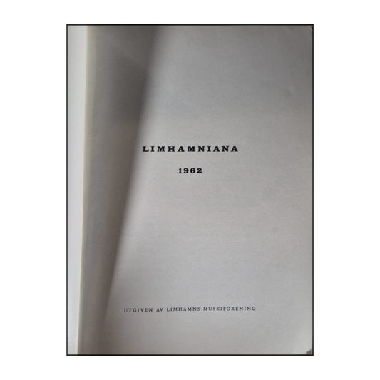 Limhamniana 1962