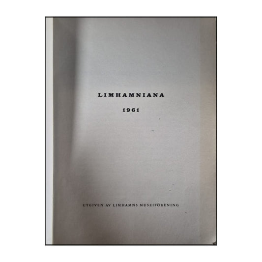 Limhamniana 1961