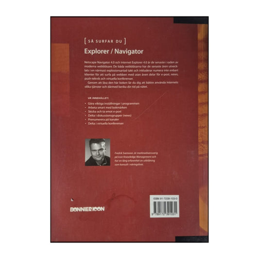 Fredrik Svensson: Explorer/Navigator