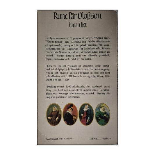 Rune Pär Olofsson: Argan List