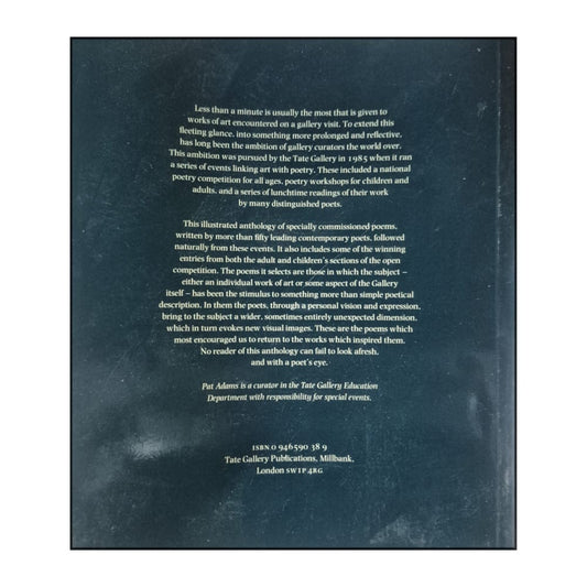 Pat Adams: With A Poet'S Eye: A Tate Gallery Anthology