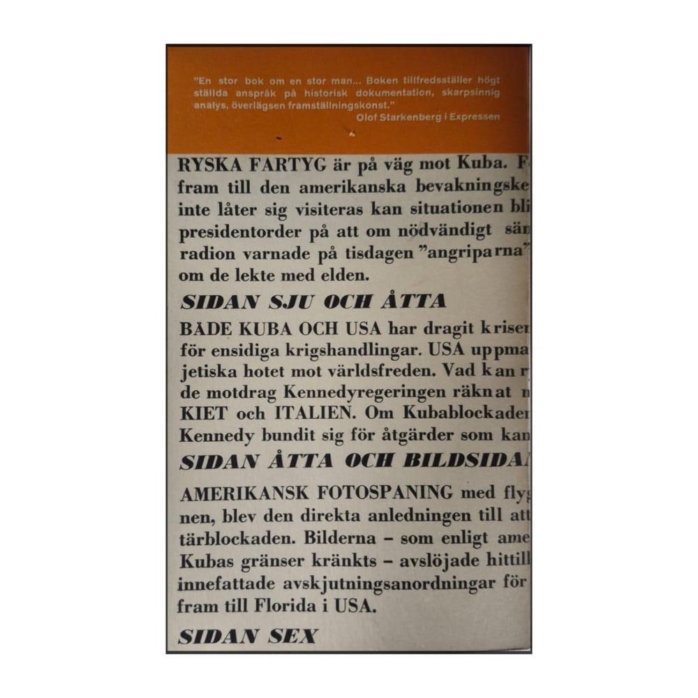 Arthur M. Schlesinger Jr: De 1000 Dagarna