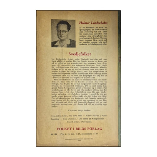 Hjalmar Linderholm: Svedjefolket