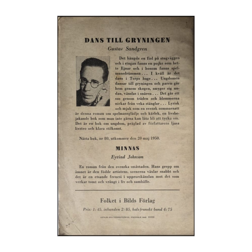 Gustav Sandgren: Dans Till Gryningen