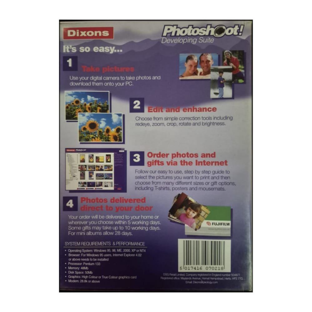 Photoshoot! Developing Suite