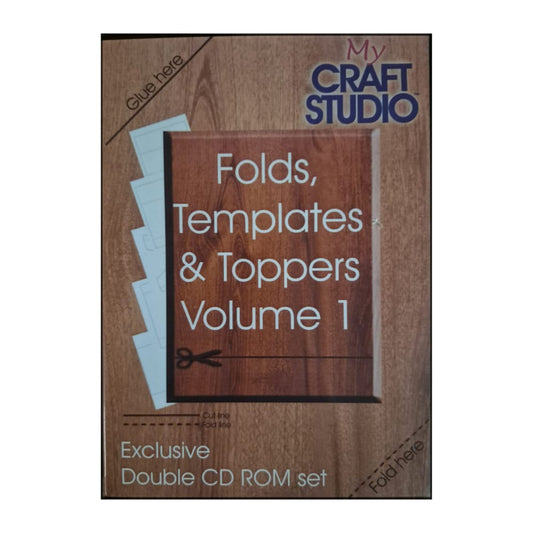 My Craft Studio: Folds, Templates & Toppers V1
