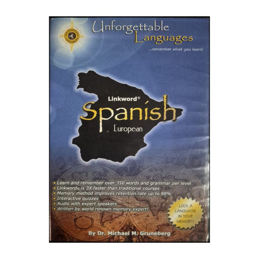 Michael M. Gruneberg: Unforgettable Languages: Linkword Spanish European