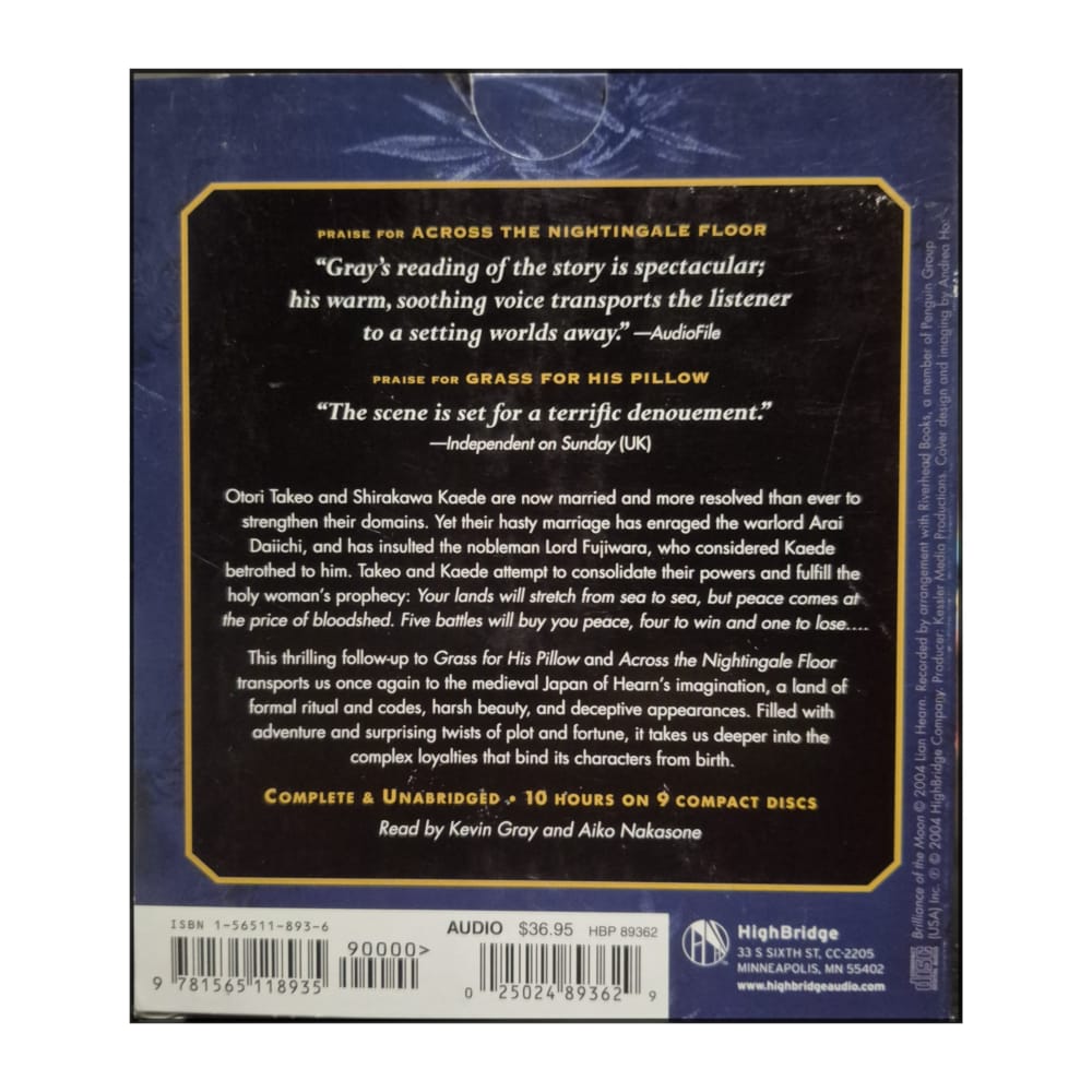 Lian Hearn: Brilliance Of The Moon