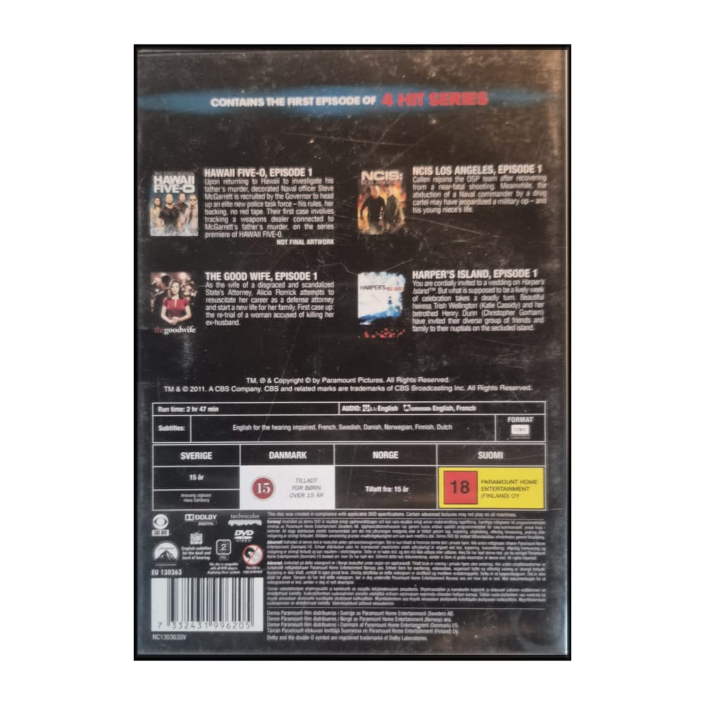Hawaii Five-0 + Ncis: Los Angeles + The Good Wife + Harper'S Island