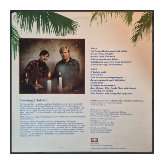 Lars Mörlid & Peter Sandwall: Hosianna