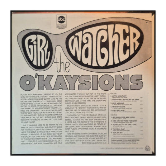 The O'Kaysions: Girl Watcher