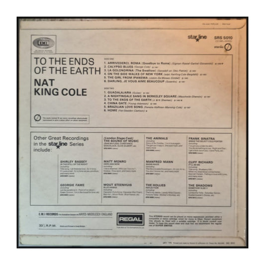 Nat King Cole: To The Ends Of The Earth