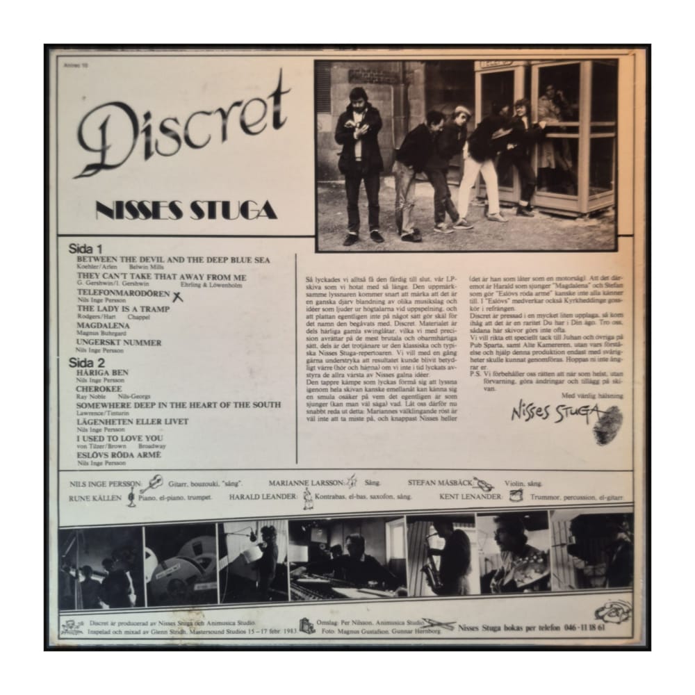 Nisses Stuga: Discret