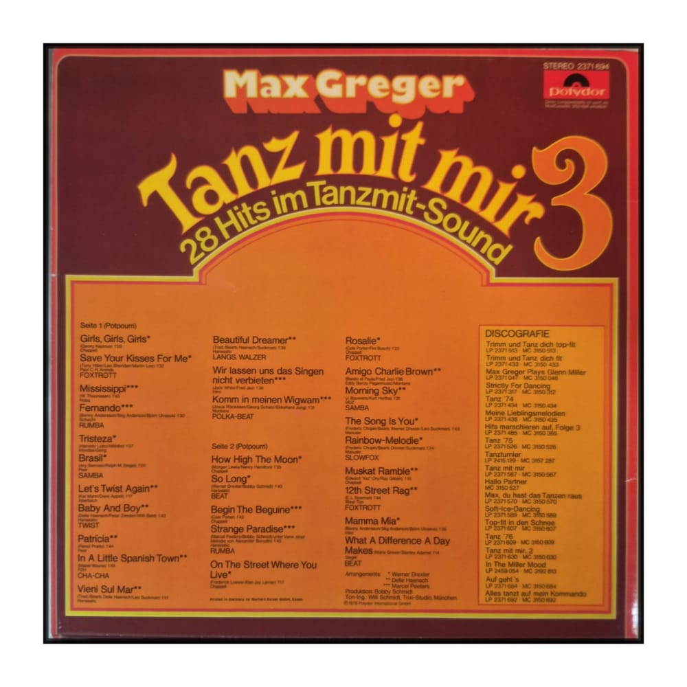 Max Greger: Tanz Mit Mir 3