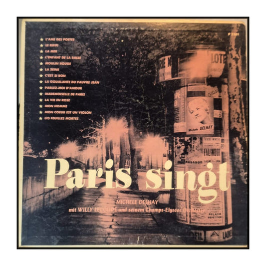 Michele Delhay Mit Willy Lecoulide Und Seinem Champs-Elysées Orchester: Paris Singt