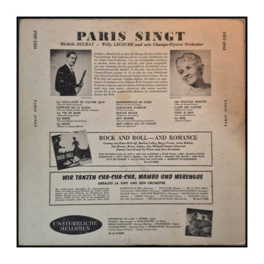 Michele Delhay Mit Willy Lecoulide Und Seinem Champs-Elysées Orchester: Paris Singt