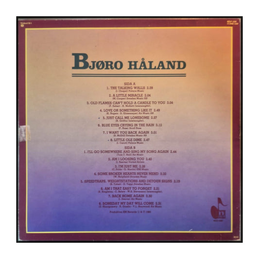 Bjøro Håland: Some Broken Hearts Never Mend