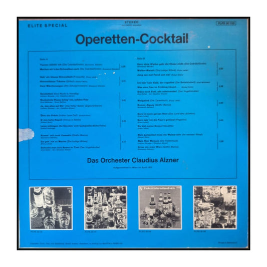 Das Orchester Claudius Alzner: Operetten Cocktail