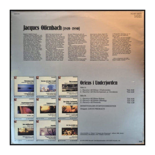 Jacques Offenbach: Orfeus I Underjorden Och Andra Ouvertyrer