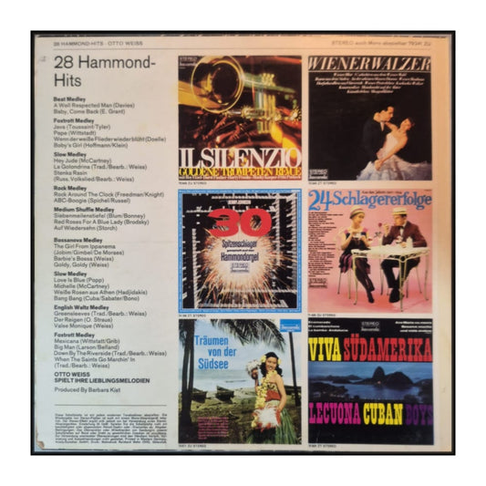 Otto Weiss: 28 Hammond-Hits - Spielt Ihre Lieblingsmelodien