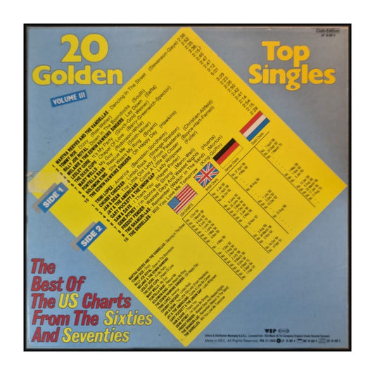 20 Golden Top Singles V3 - The Best Of The Us Charts From 1960-1970