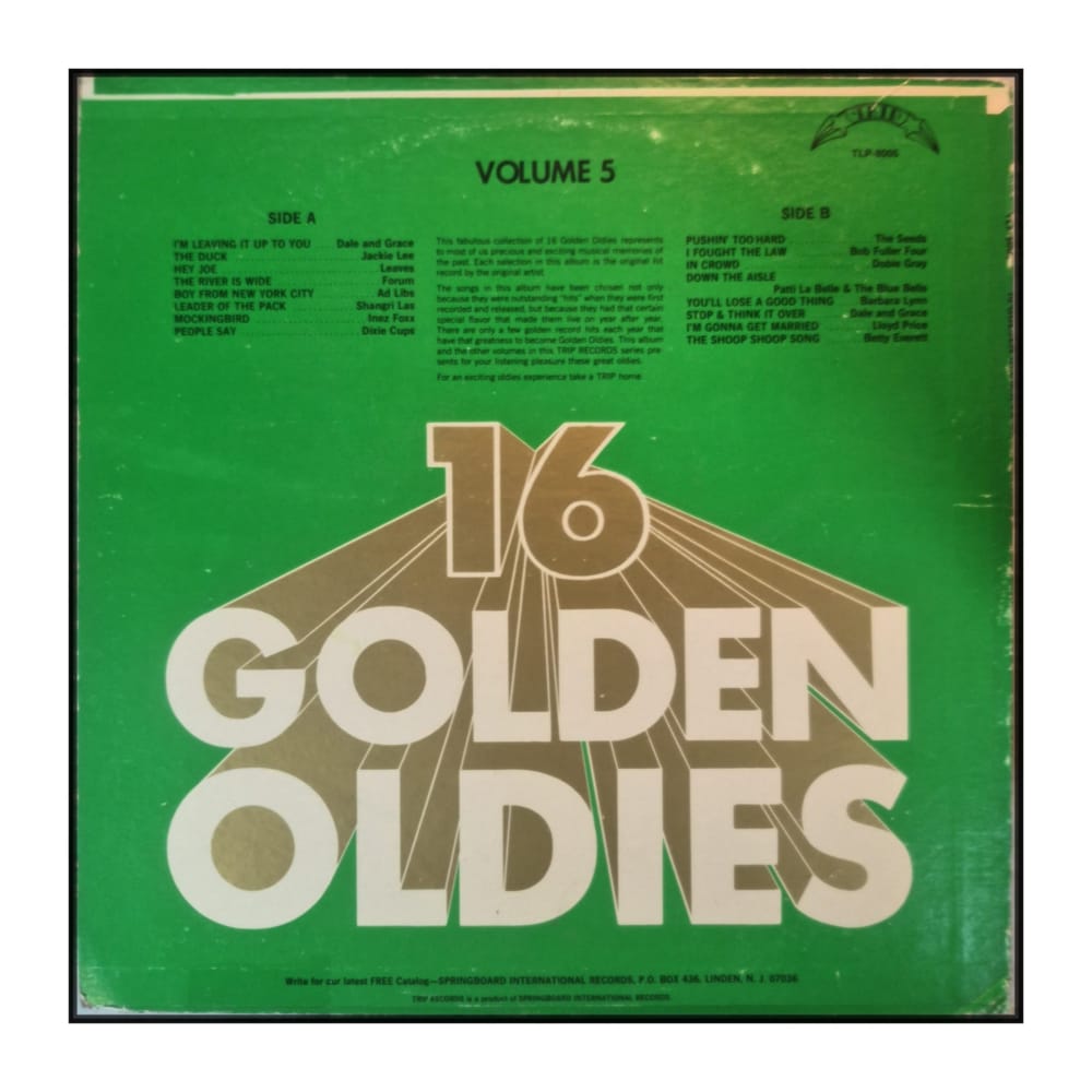 16 Golden Oldies V5