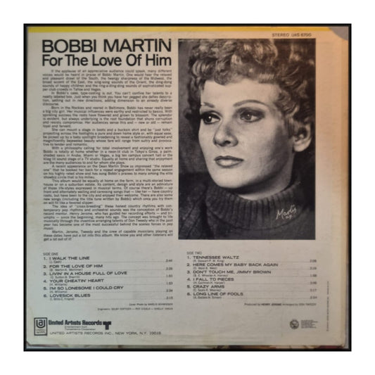Bobbi Martin: For The Love Of Him