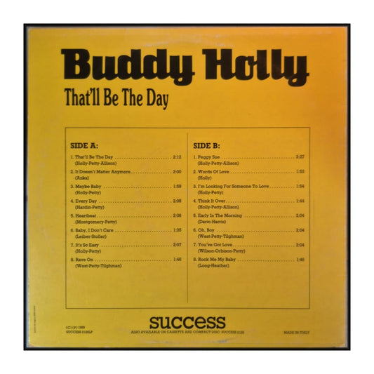 Buddy Holly: That'Ll Be The Day