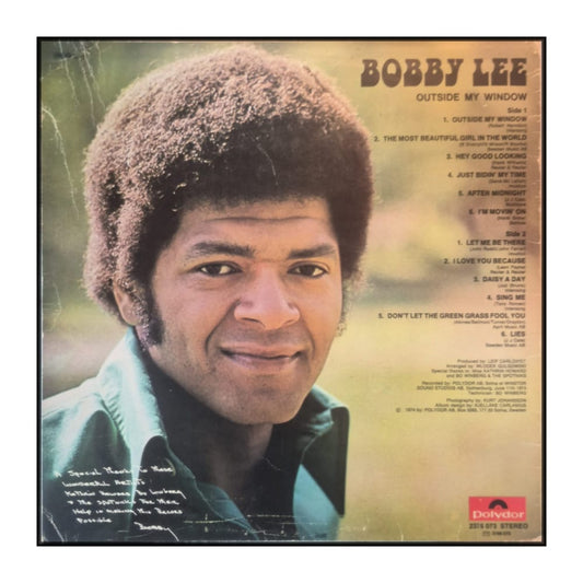 Bobby Lee: Outside My Window