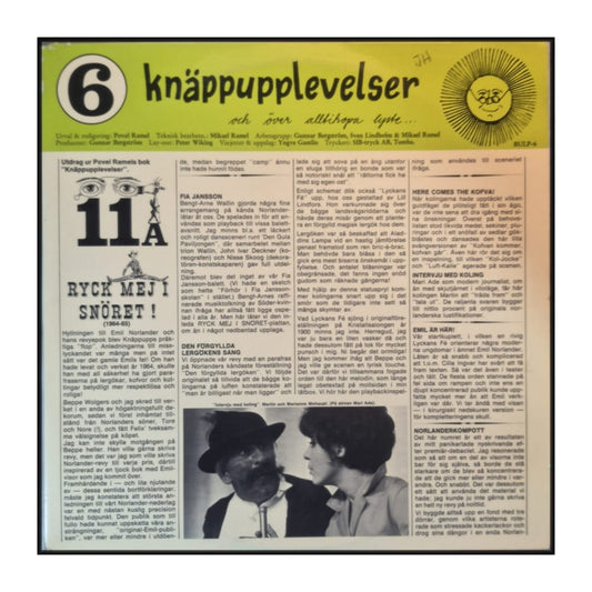 Povel Ramel: 6 Knäppupplevelser