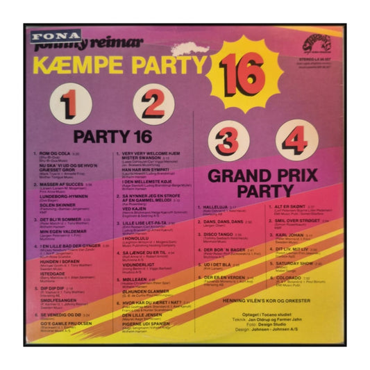 Johnny Reimar: Kæmpe Party 16