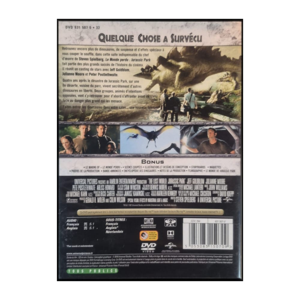 Jurassic Park: Le Monde Perdu