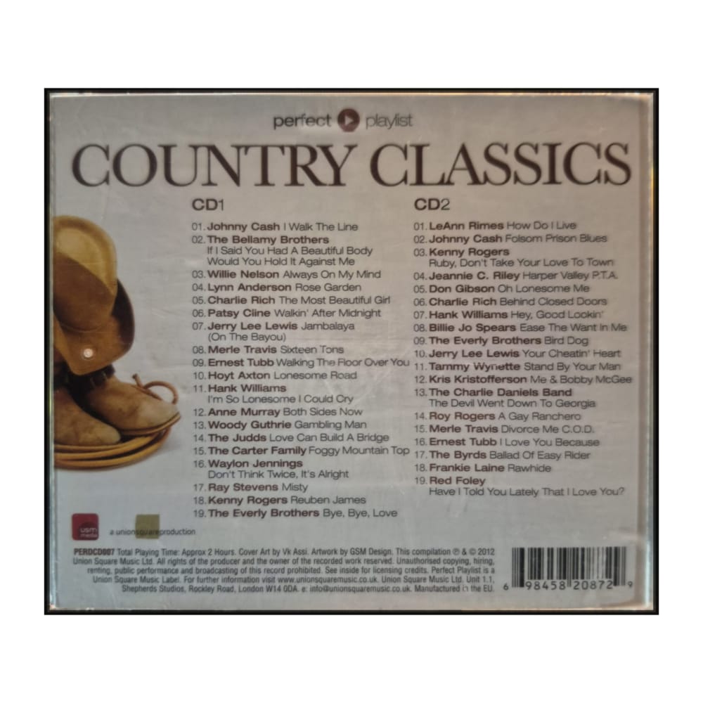 Perfect Playlist: Country Classics
