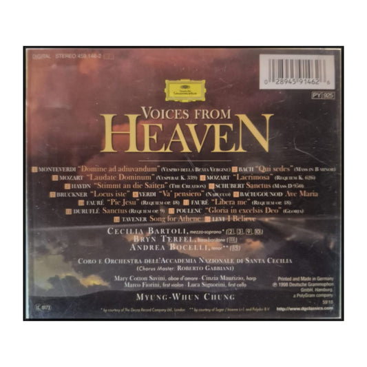 Cecilia Bartoli & Andrea Bocelli & Bryn Terfel: Voices From Heaven
