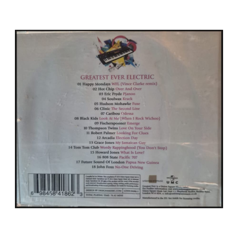 Greatest Ever Electric: The Definitive Collection Disc-1