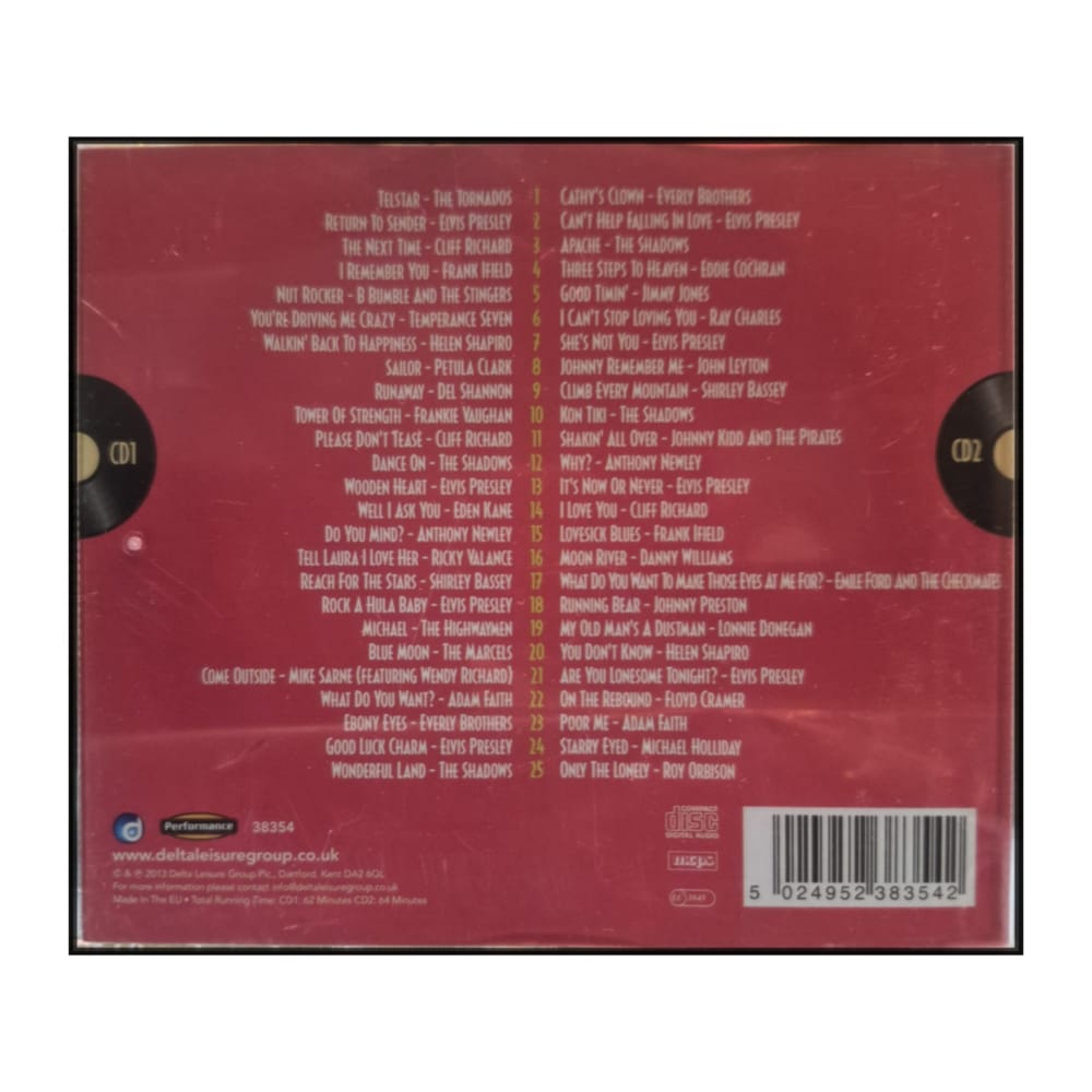 Number 1 Hits Of The 1960S